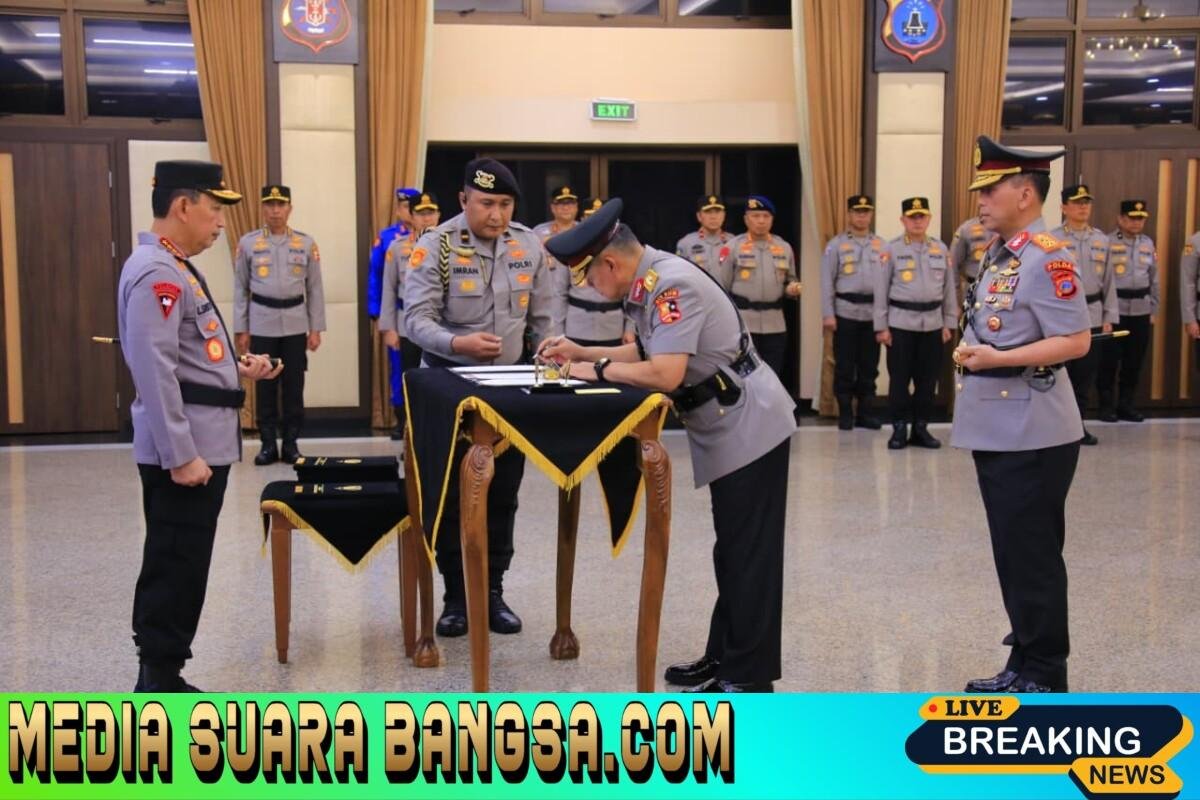 Kapolri Pimpin Sertijab Sejumlah Pejabat Tinggi Polri, Tegaskan Komitmen Penguatan Kinerja dan Regenerasi Kepemimpinan