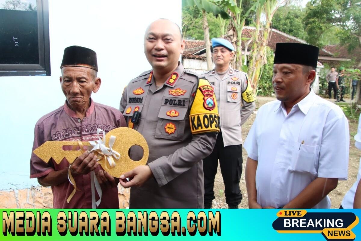 Dari Kepedulian Menjadi Kenyataan: Kapolres Sumenep Wujudkan Rumah Layak Huni untuk Warga Kurang Mampu
