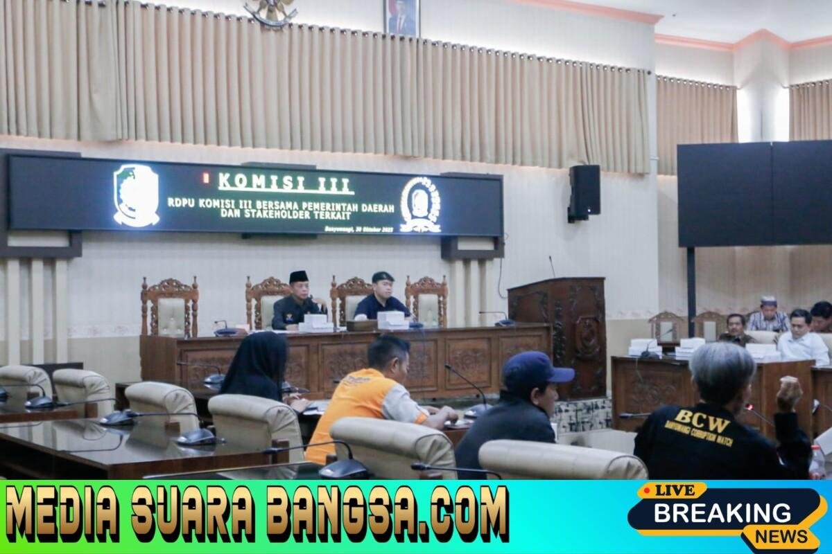 Hearing Berlangsung Panas, Wakil Ketua DPRD Banyuwangi, Michael : Mana CSR Tambang Emas? 