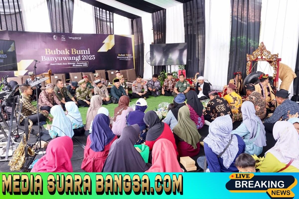 Memasuki Musim Tanam, Petani Banyuwangi Gelar Tradisi Bubak Bumi