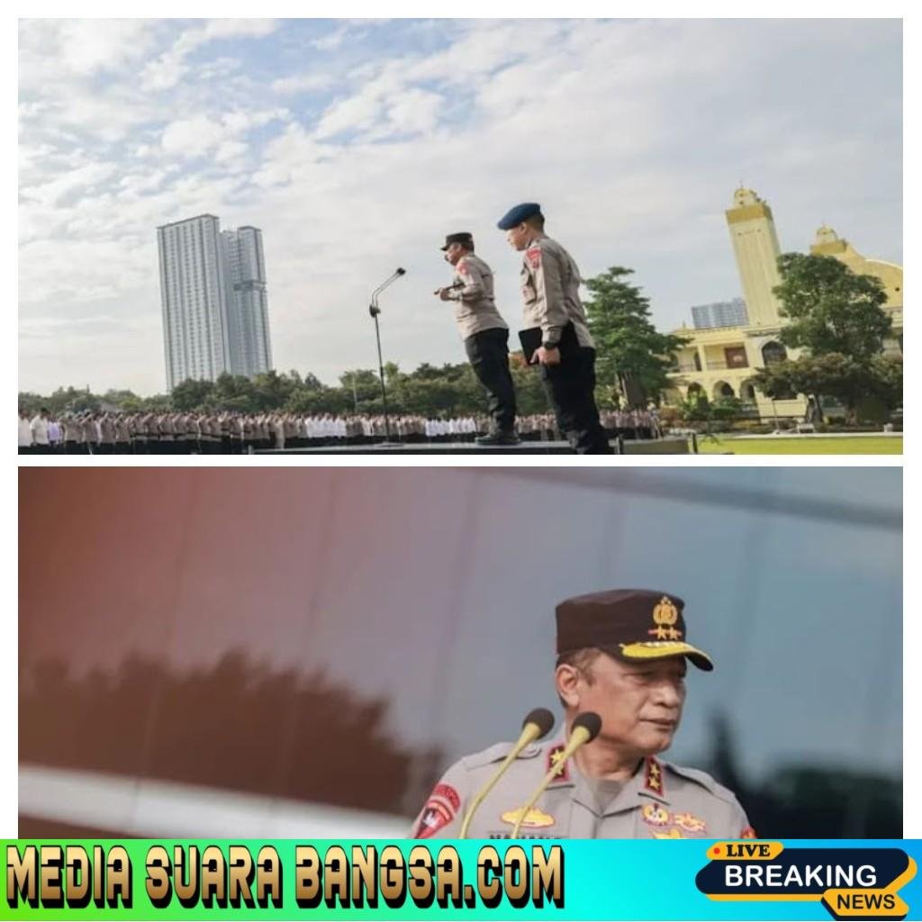 Kapolda Jatim Irjen Pol Nanang Avianto Tekankan Disiplin dan Profesionalisme Personel di Apel Pagi Polda Jatim