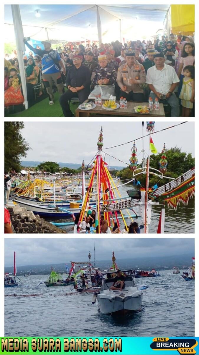 Petik Laut Kampung Mandar, Wujud Syukur Nelayan Banyuwangi kepada Laut