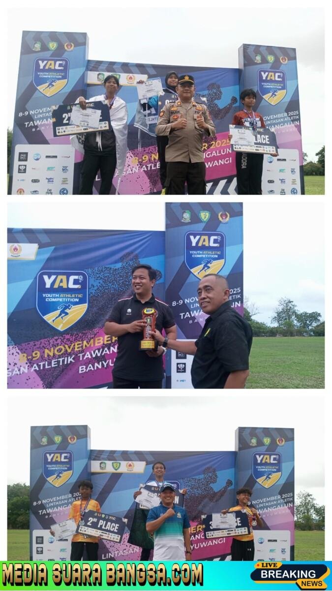 Final Youth Athlete Competition (YAC) 2025 Sukses Digelar di Banyuwangi: Blitarian Athlete Club Raih Juara Umum