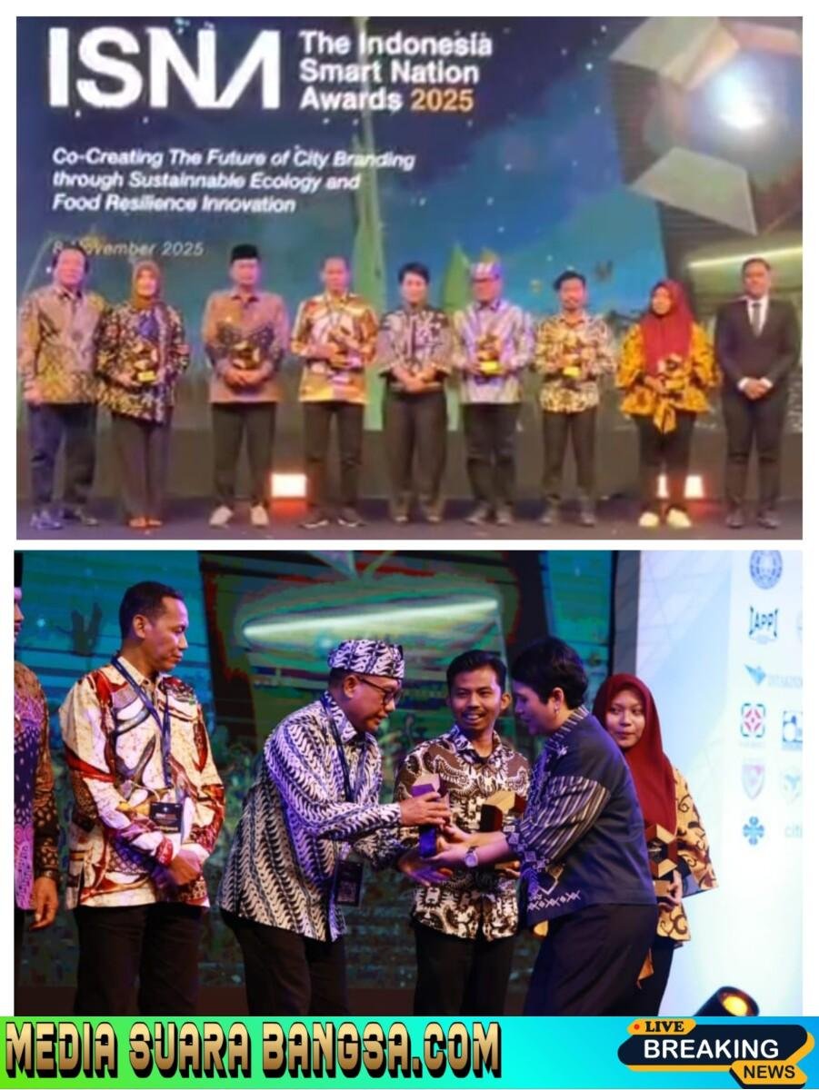 Dinilai Inovatif Promosikan Daerahnya, Banyuwangi Raih Best Smart Branding di Ajang Indonesia Smart Nation Award 2025