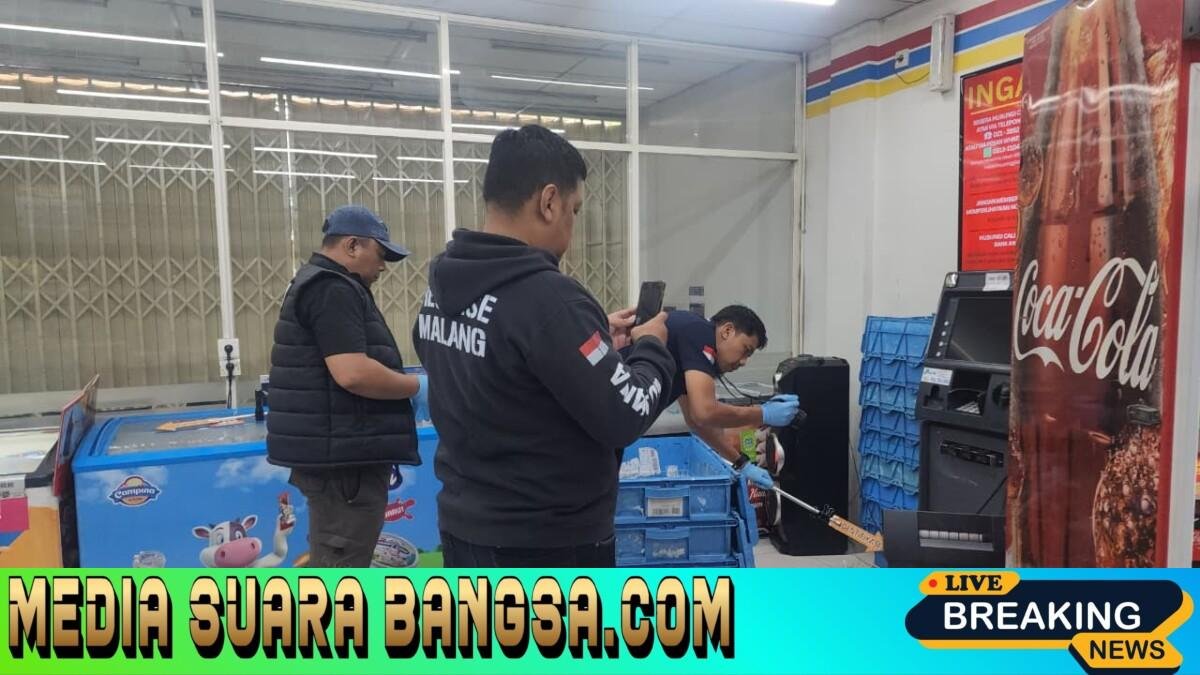 Respon Cepat Laporan 110 Polisi Berhasil Amankan Pria Diduga Pembobol ATM di Pakisaji Malang