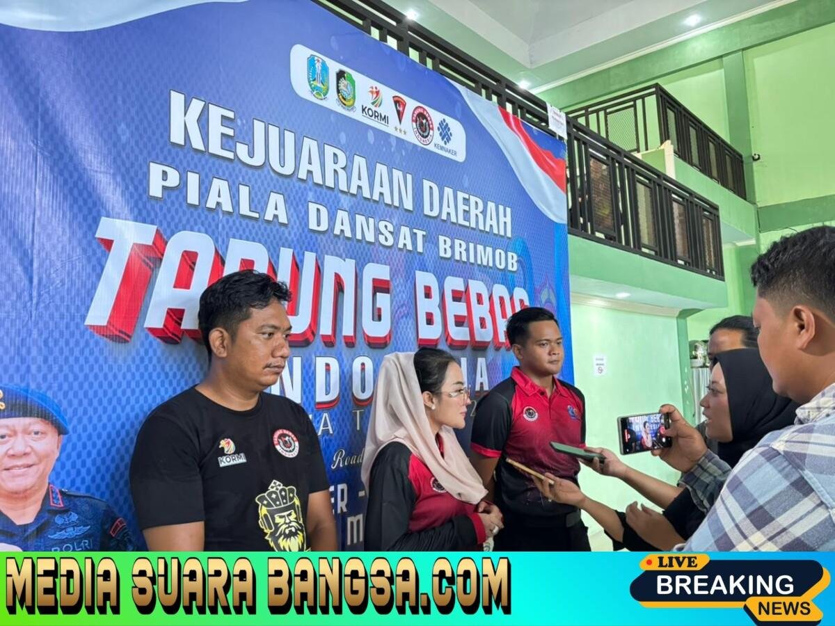 Sambut HUT ke – 80 Brimob Polda Jatim Gelar Kejurda Tarung Bebas Indonesia 2025