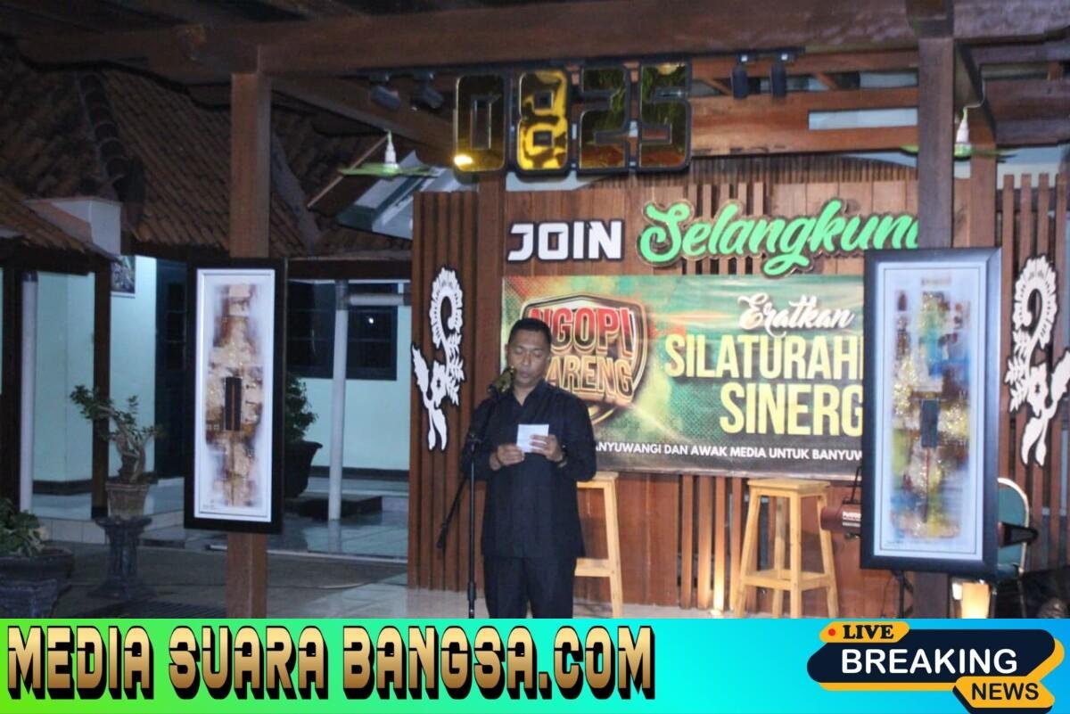 Ngopi Bareng, Dandim Banyuwangi dan Wartawan Sepakat Perkuat Sinergi untuk Banyuwangi Hebat