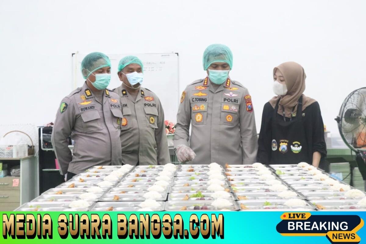 Kapolresta Sidoarjo Cek SPPG, Pastikan MBG Sesuai Standar Gizi