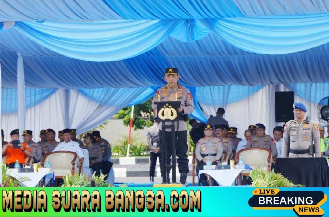 Pimpin Apel Tanggap Darurat Bencana, Kapolri: Beri Rasa Aman ke Masyarakat