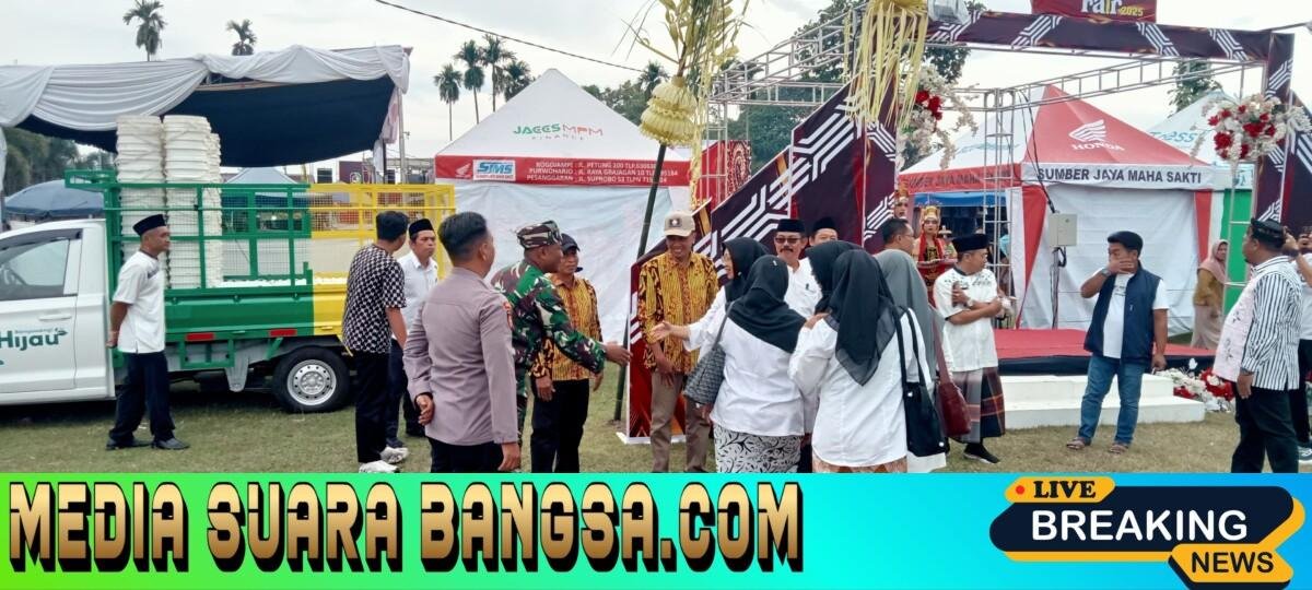 Babinsa Tampo Serka I Putu Merta Dampingi Opening Ceremony Tampo Fair 2025  Tema: “UMKM Tangguh, Ekonomi Tumbuh”