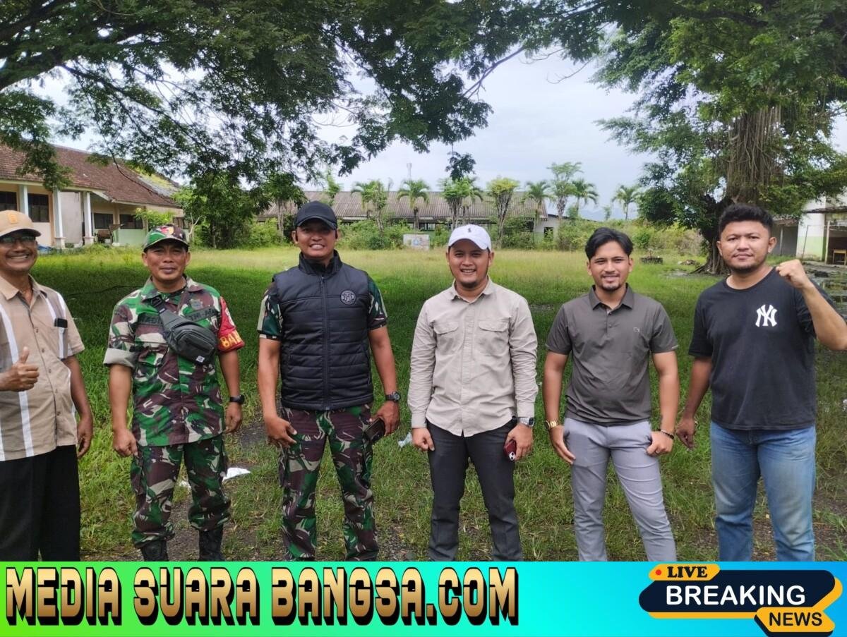 Babinsa Temurejo Dampingi Pengecekan Lokasi KDKMP, Dorong Pembangunan Desa Produktif