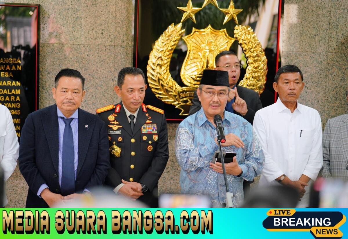 Kapolri Usai Rapat Perdana Komisi Percepatan Reformasi: Polri Terbuka dan Terima Evaluasi