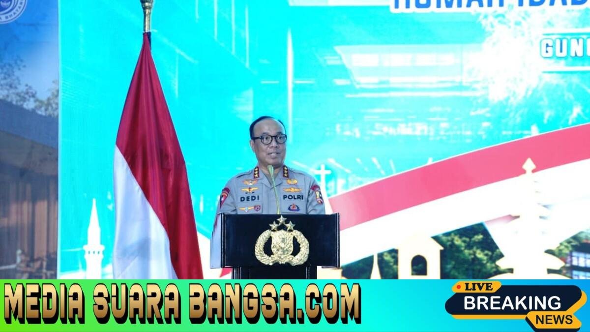 Peletakan Batu Pertama Rumah Ibadah di SMA Kemala Taruna Bhayangkara oleh Wakapolri, Simbol Toleransi dan Persaudaraan Antarumat Beragama