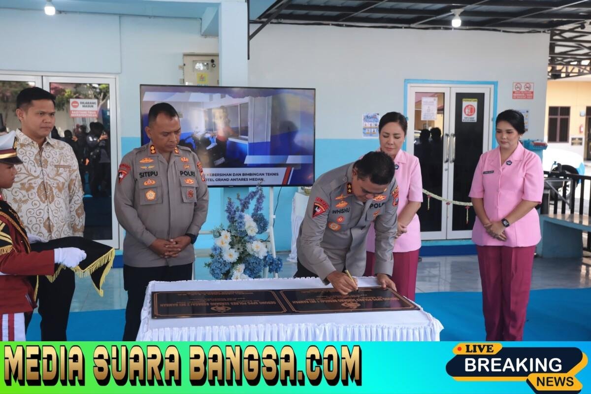 Kapolda Sumut Resmikan Dua SPPG di Serdang Bedagai, Tegaskan Komitmen Dukung Program MBG Nasional