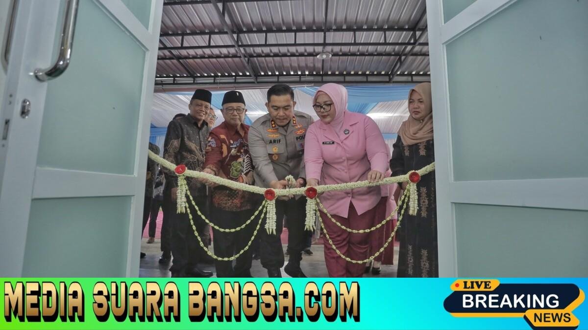 Polres Blitar Launching SPPG di Jimbe Wujudkan Dukungan Polri Terhadap Generasi Sehat