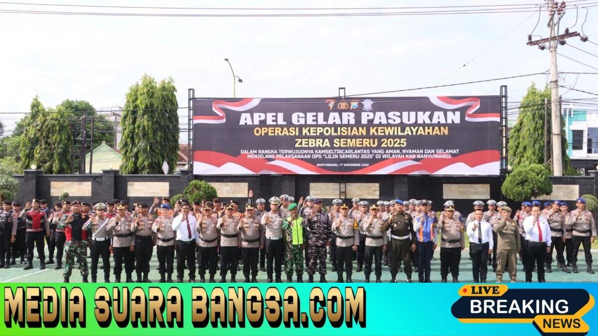 Anggota Kodim 0825/Banyuwangi Perkuat Barisan Operasi Zebra 2025: Ada Pesan Penting untuk Warga Banyuwangi