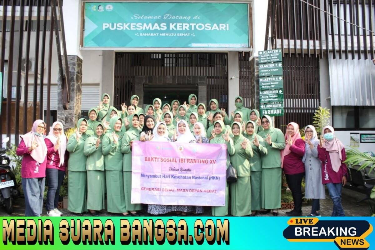 Cegah Sejak Dini, Persit Kartika Chandra Kirana Cabang XXXIX Kodim 0825/Banyuwangi Jalani Pemeriksaan HPV DNA di Puskesmas Kertosari