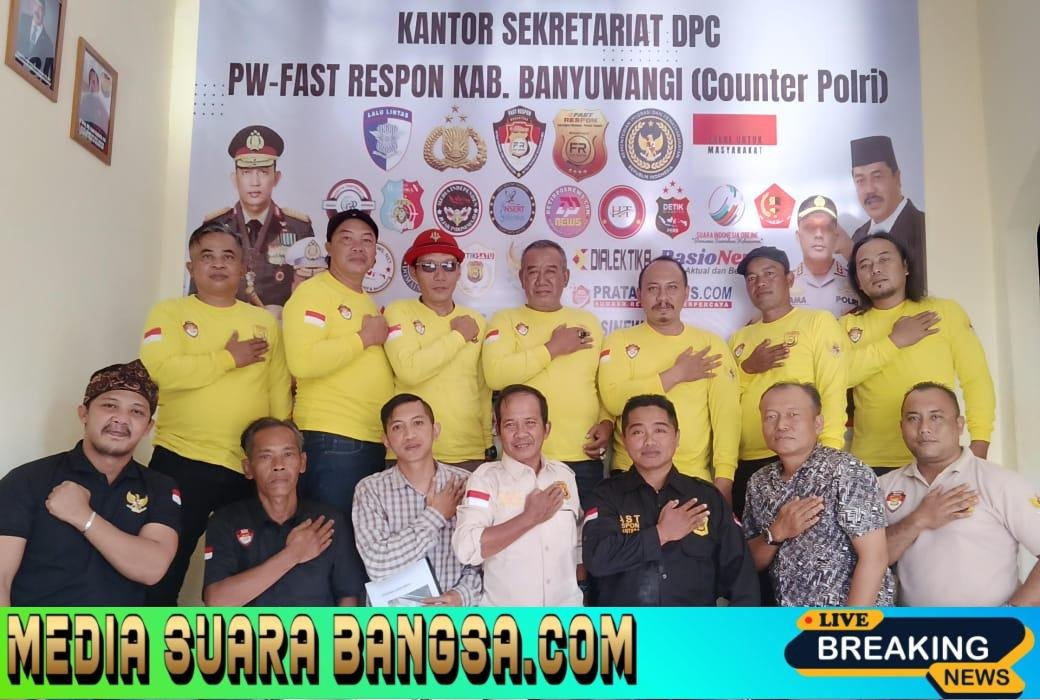 PW FRN DPC Banyuwangi Apresiasi dan Dukung Pelaksanaan Operasi Zebra Semeru 2025