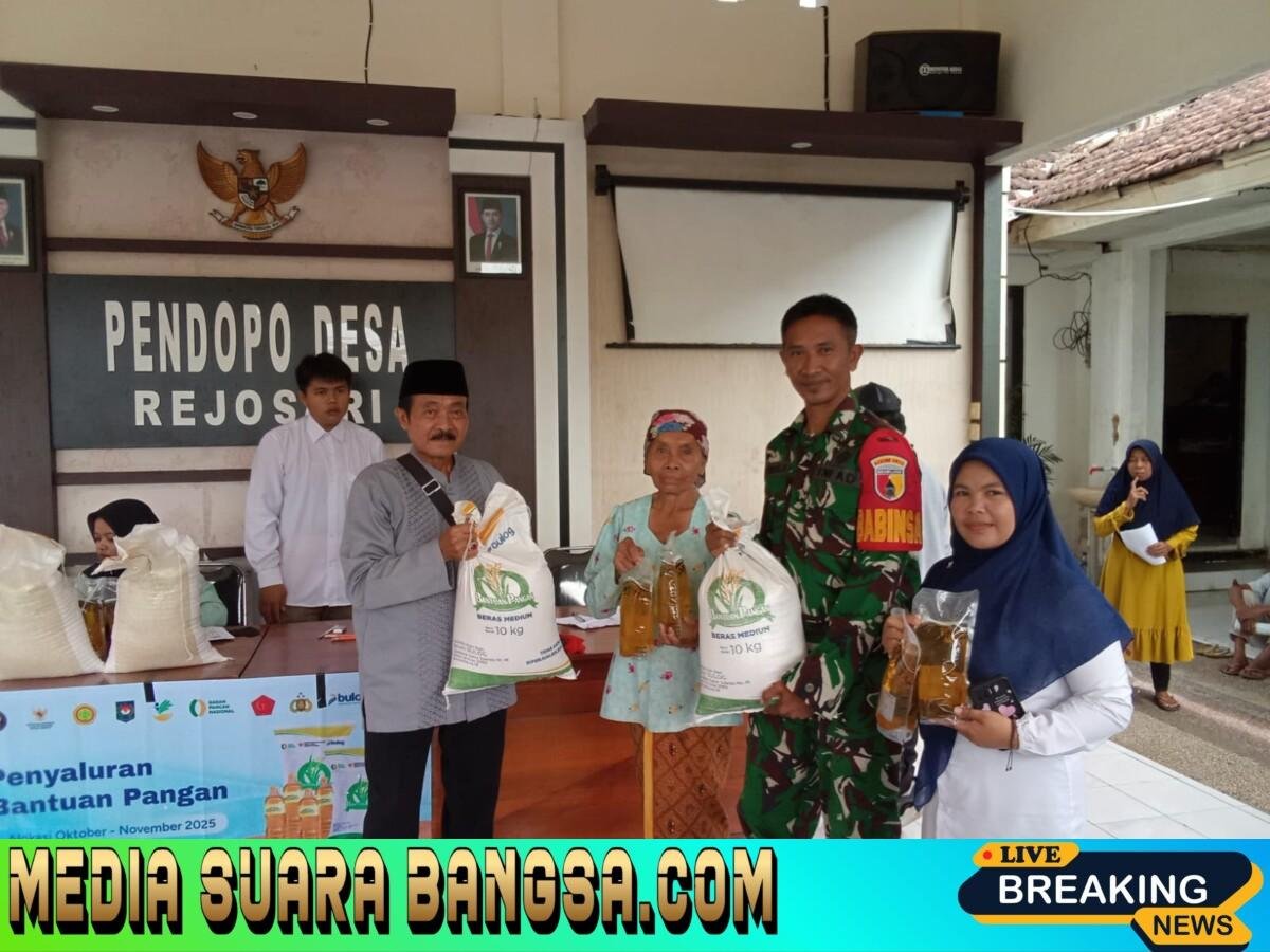 Babinsa Jadi Pusat Perhatian Saat Ratusan Warga Serbu Bantuan Pangan di Rejosari, Ada Apa?
