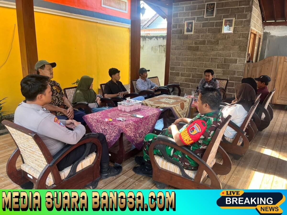 Warga Kaliploso Bersitegang, Babinsa Turun Tangan