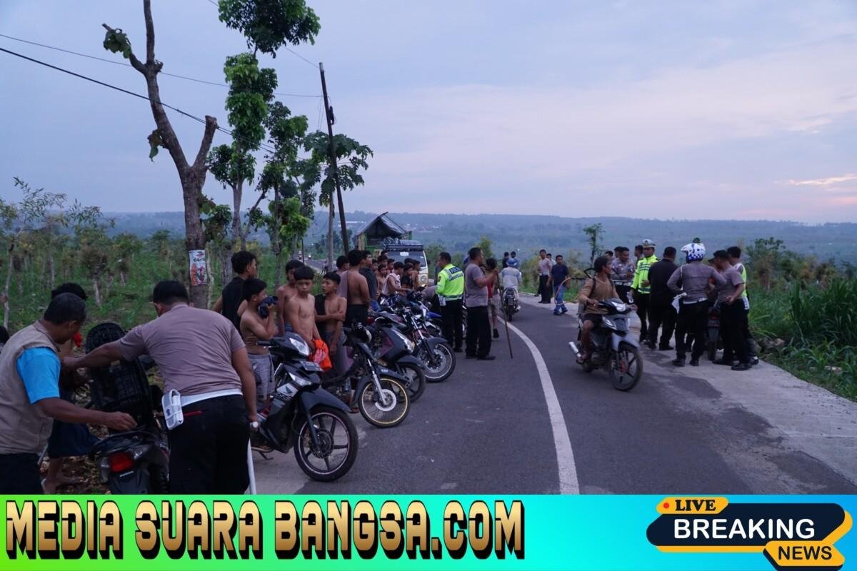 Operasi Zebra Semeru Polres Tuban Amankan 21 Remaja Pelaku Balap Liar