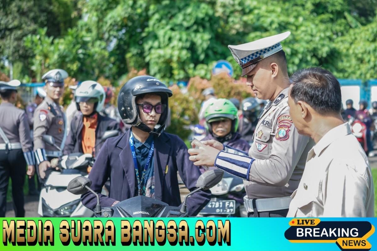 Operasi Zebra Semeru Polres Jember Maksimalkan Edukasi Tertib Lalin