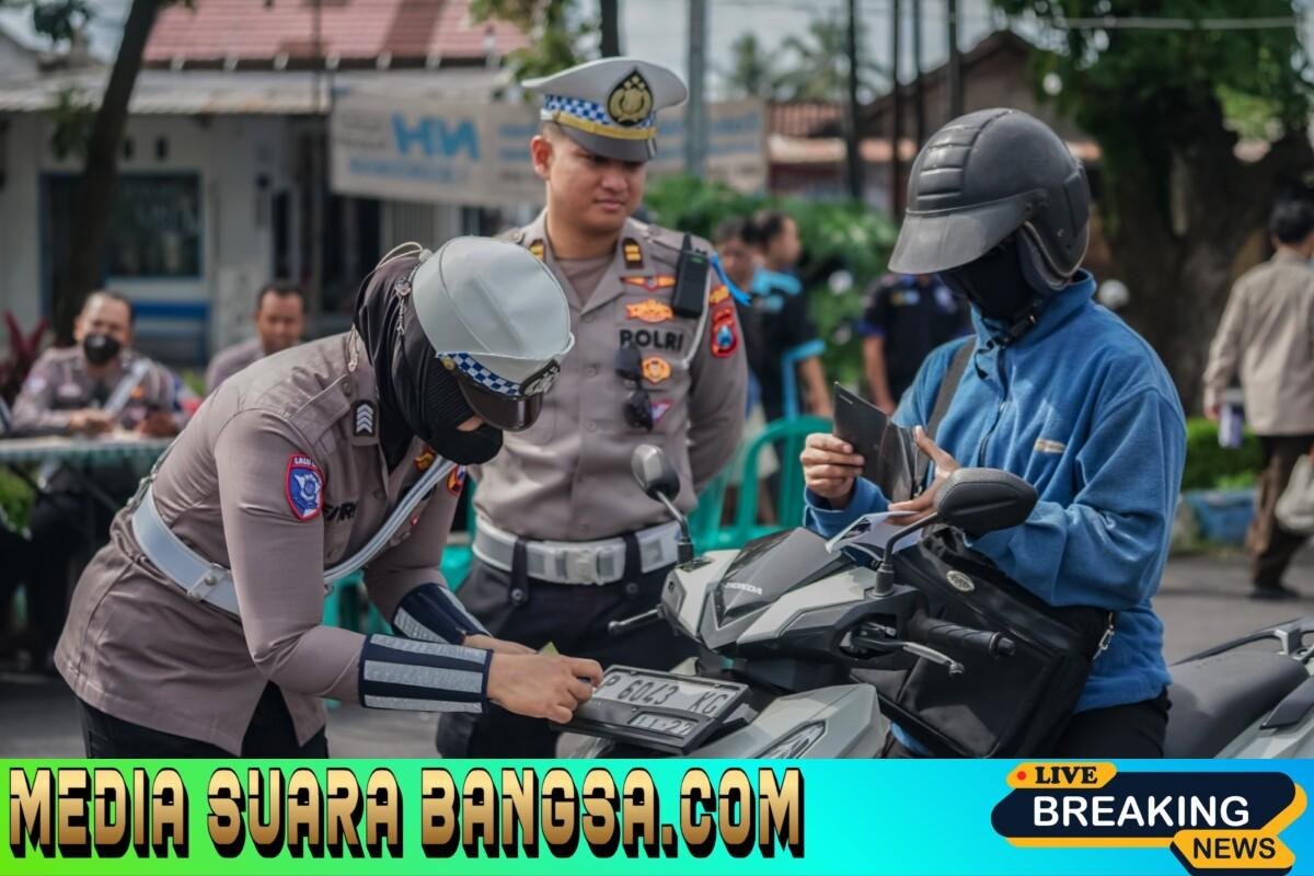 Polres Jember Gencarkan Edukasi Tertib Lalin di Operasi Zebra Semeru 2025