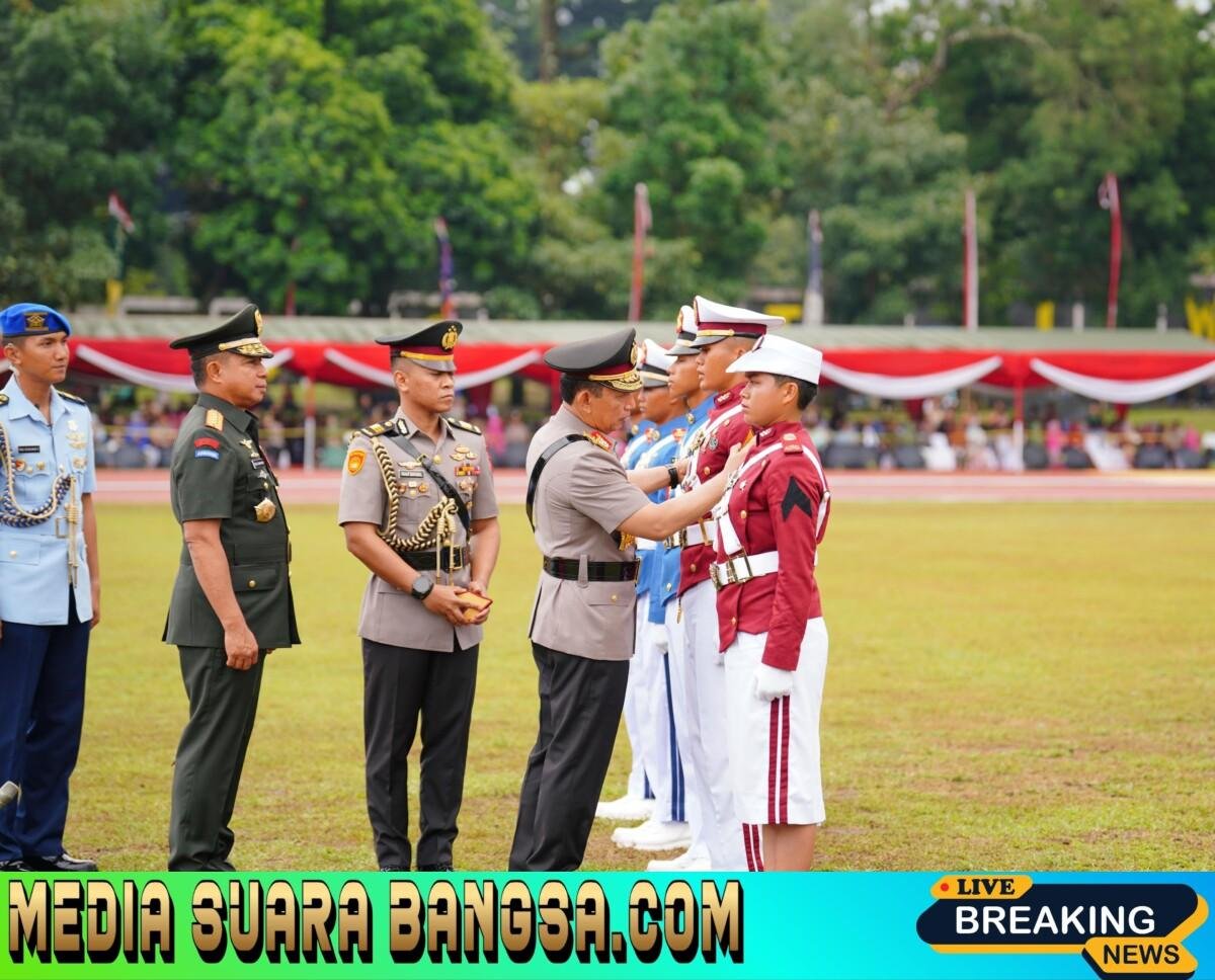 Pimpin Wisuda Prajurit Taruna, Kapolri Tekankan Sinergitas TNI-Polri untuk Wujudkan Indonesia Emas 2045 