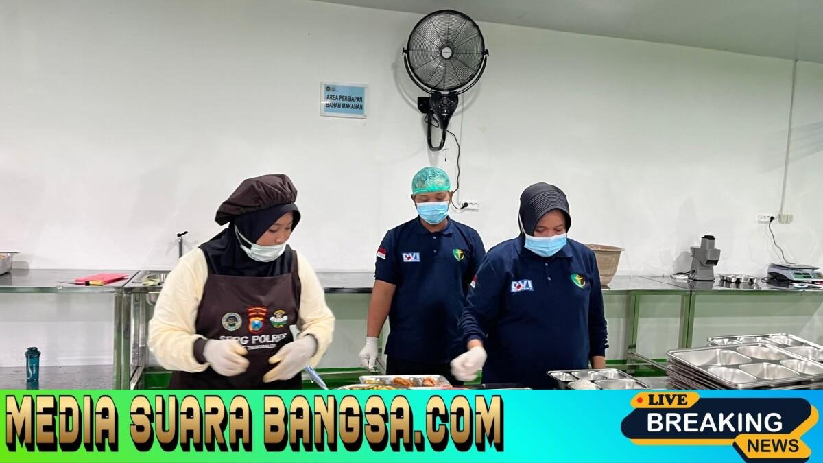 SPPG Polres Trenggalek Bersertifikat Laik Higiene Sanitasi Resmi Dioperasikan