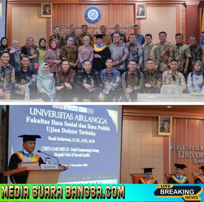 Kapolda Jabar Raih Gelar Doktor Lewat Disertasi “Cerita dari Mesuji”, Paparkan Kondisi Polisi di Tengah Konflik