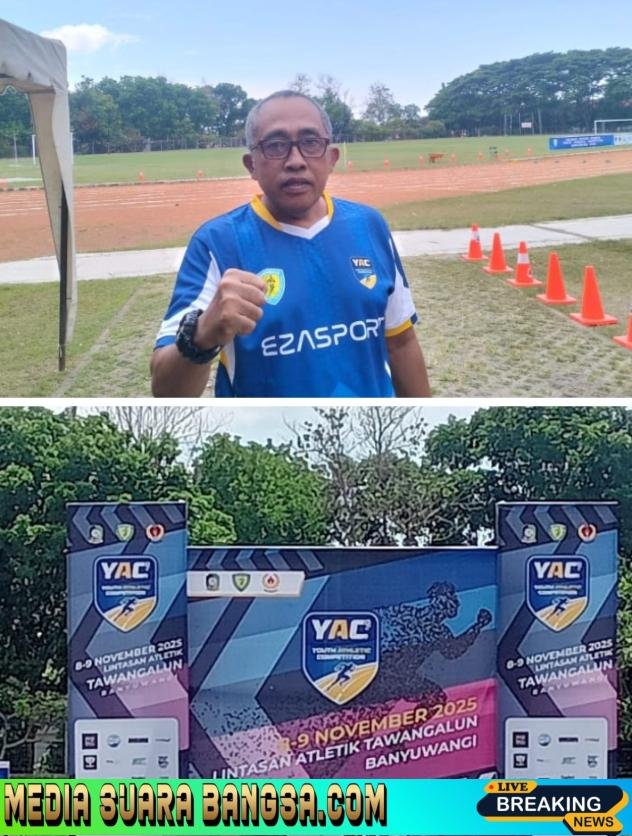 Kejuaraan Youth Athlete Competition (YAC) 2025 Digelar di Banyuwangi: 796 Atlet Muda dari Berbagai Daerah Ambil Bagian
