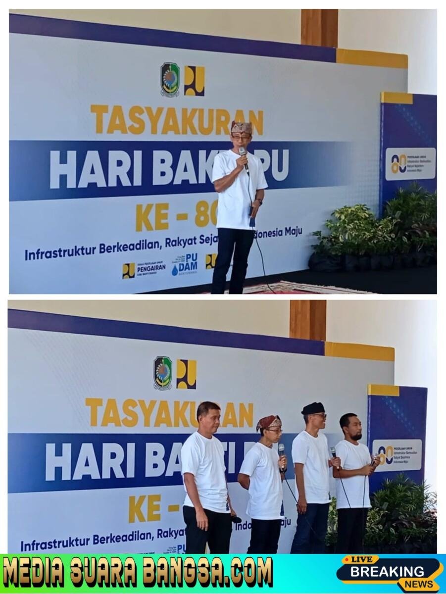 Hari Bakti ke-80, Sekda Banyuwangi Kembali Tegaskan Komitmen Pemerintah Daerah Dalam Memperkuat Infrastruktur Kesejahteraan Rakyat