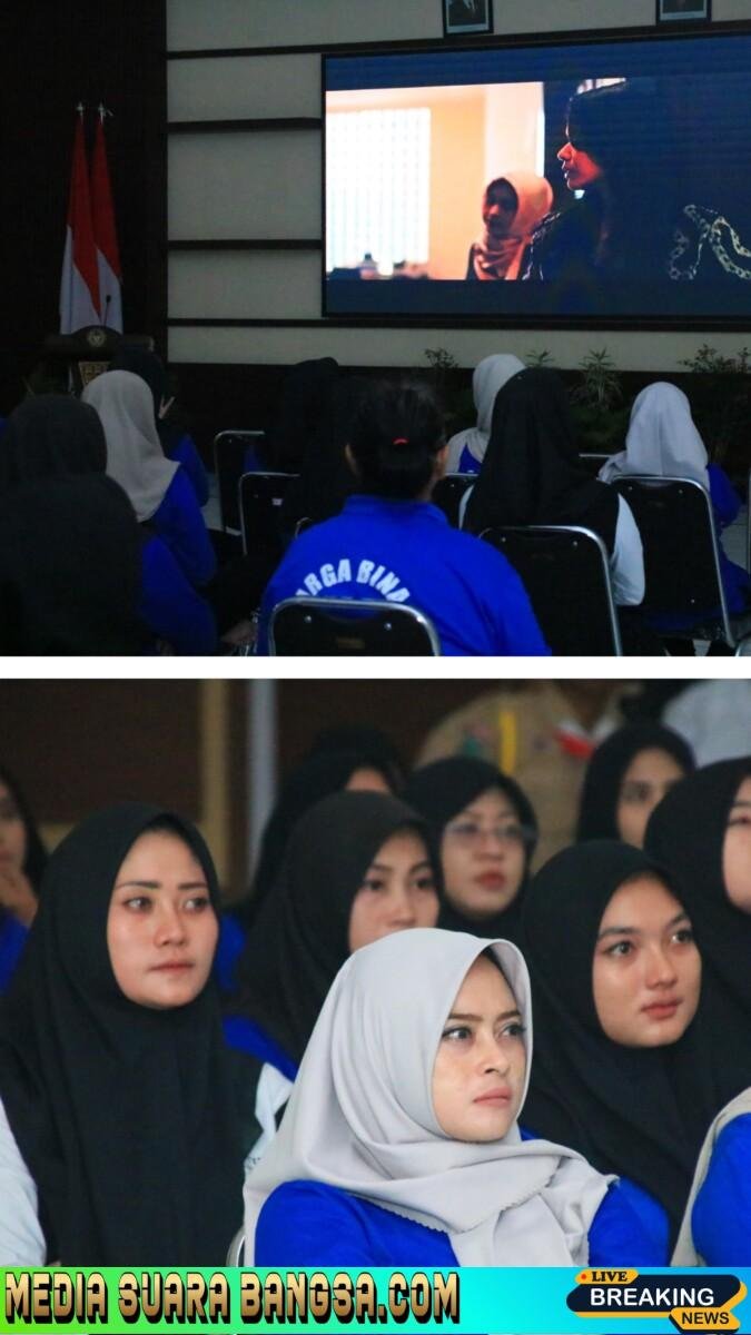 Nobar Inspiratif di Hari Ibu sebagai Sarana Rekreasi Sekaligus Renungan Perbaikan Diri Warga Binaan Lapas Banyuwangi