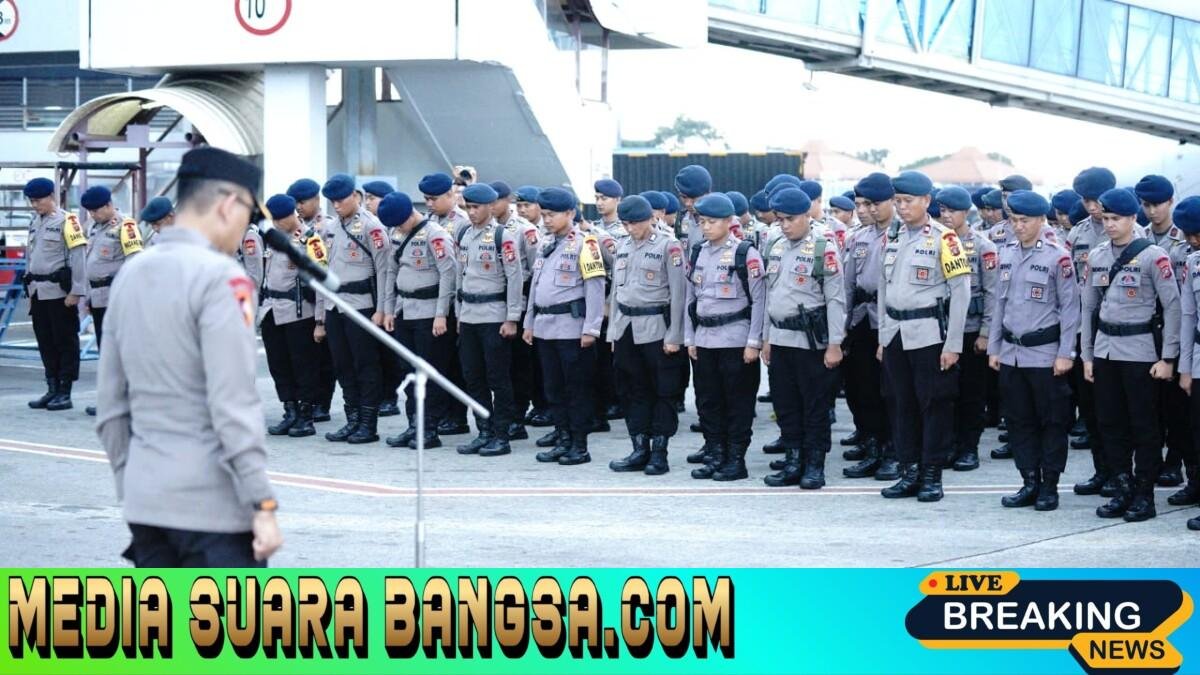 Mabes Polri Berangkatkan 219 Personel dan Bantuan Logistik untuk Mitigasi Bencana Alam di Sumatera Utara