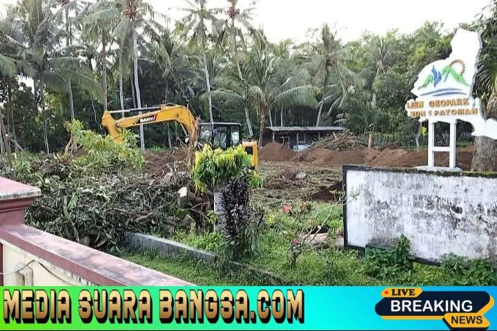 Pembangunan KDMP Berada di Lahan Kosong, Bukan Bangunan SDN 1 PATOMAN, Demikian jelas Kepala Desa Patoman.