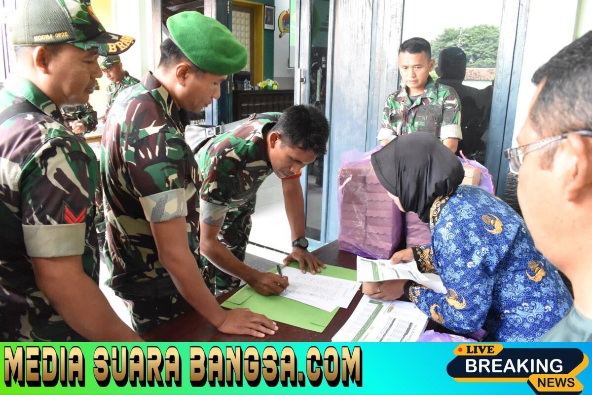 Sosialisasi Produk Pegadaian Kepada Prajurit Kodim 0825/Banyuwangi 