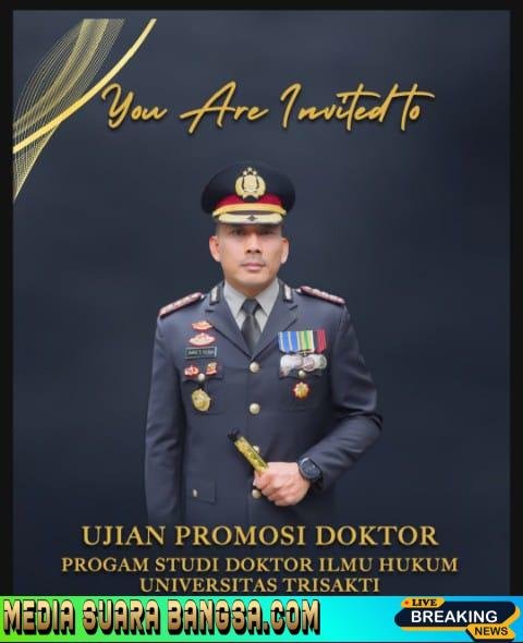 KBP Dr. Rama Samtama Putra Jalani Ujian Promosi Doktor di Universitas Trisakti