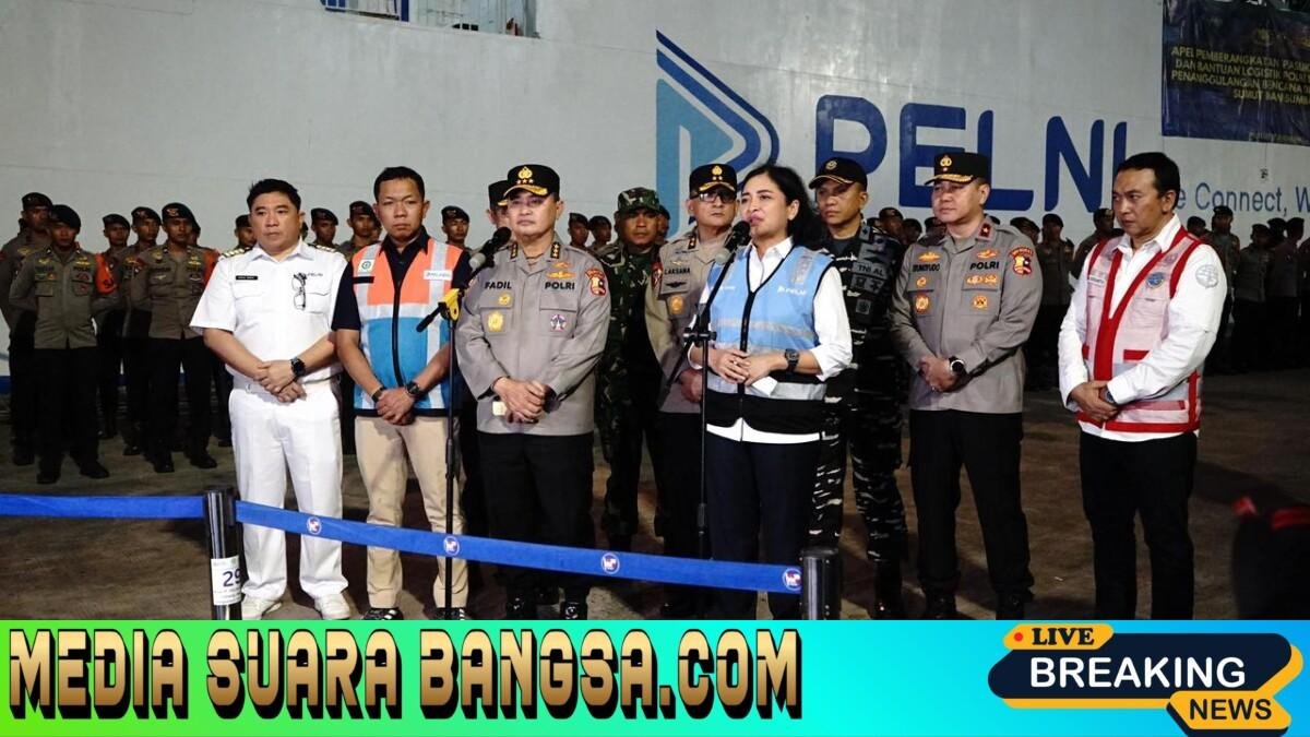 Polri dan PT Pelni Saling Apresiasi dalam Misi Kemanusiaan Penanganan Bencana di Aceh, Sumut, dan Sumbar