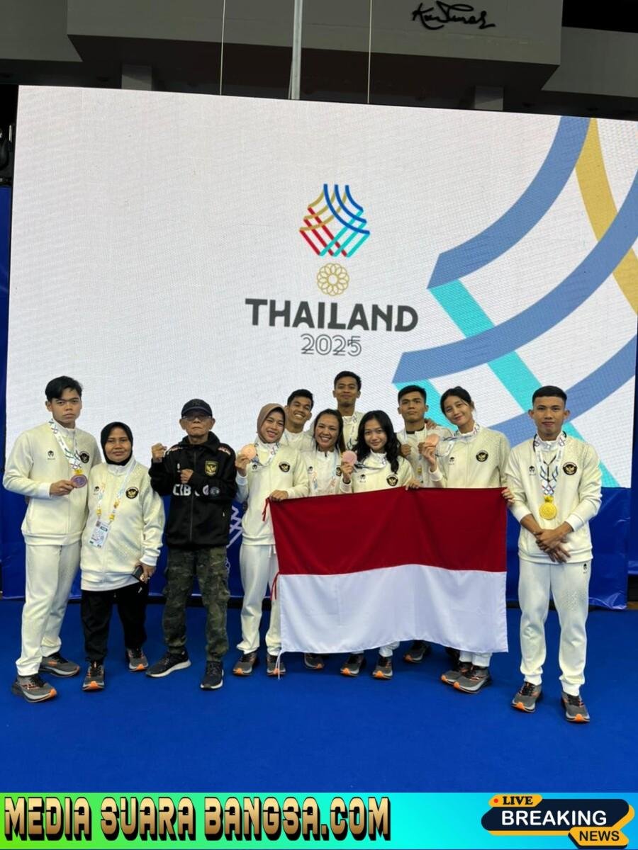 Polwan Raih Medali Perunggu di SEA Games 2025 Thailand