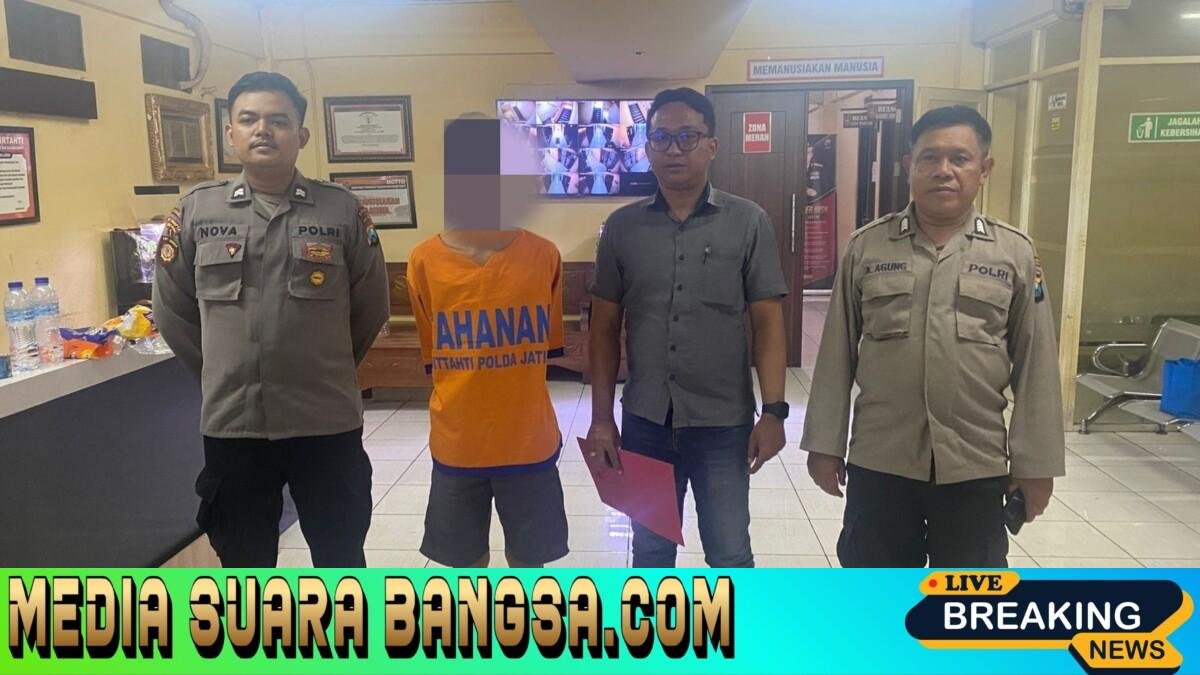 Polres Pelabuhan Tanjungperak Amankan Penjual Motor Hasil Begal Gangster di Bulak Surabaya