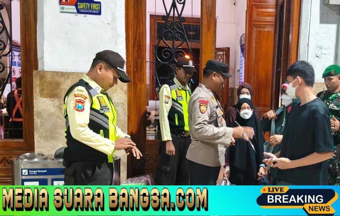 Sambut Libur Nataru Polresta Sidoarjo Pastikan Keamanan Stasiun Kereta Api