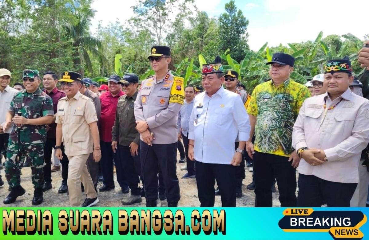 Hadiri Peresmian Jembatan Sei Asem dan Terusan di Kapuas, Kapolda Kalteng: Wujud Komitmen Dukung Pemerataan Infrastruktur