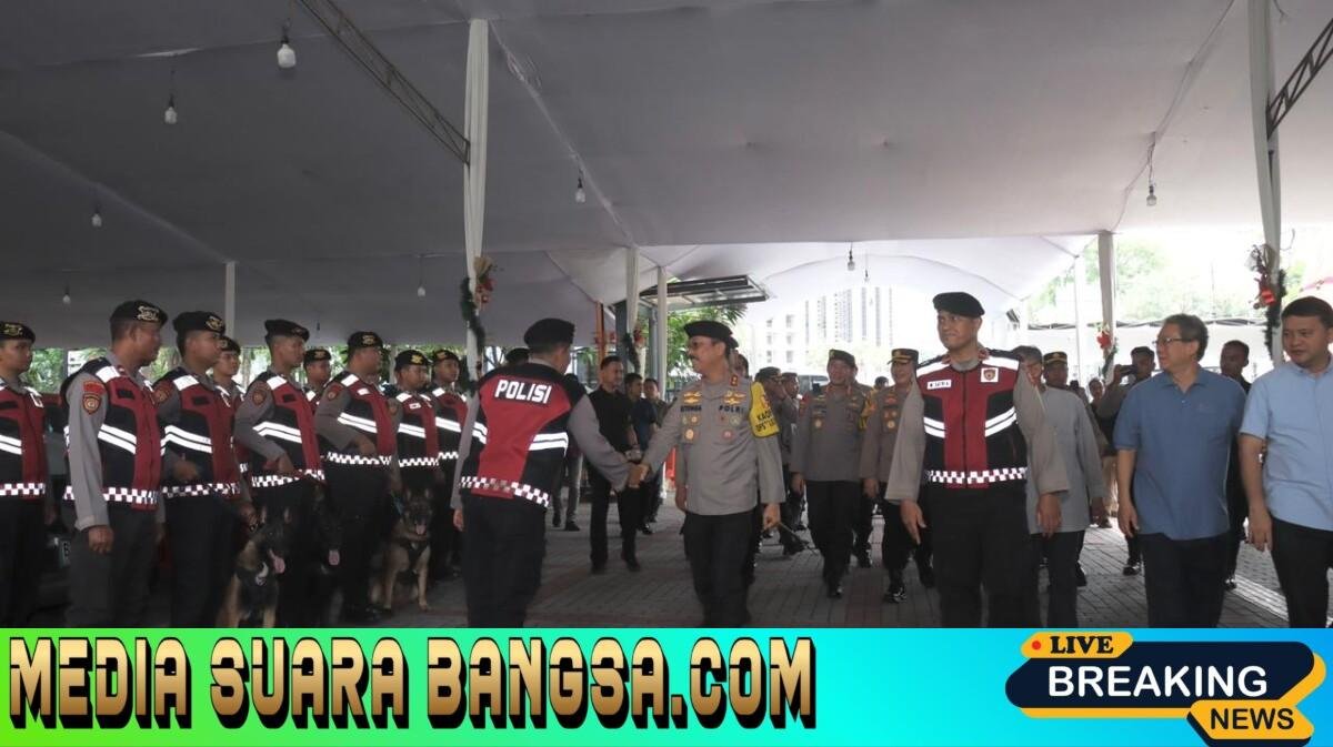 Pastikan Keamanan Nataru, Kakorsabhara Cek Kesiapan Personel di Gereja dan Objek Vital Jakarta