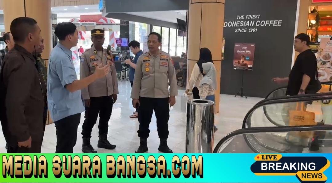 Libur Nataru, Polresta Sidoarjo Masifkan Patroli di Pusat Perbelanjaan