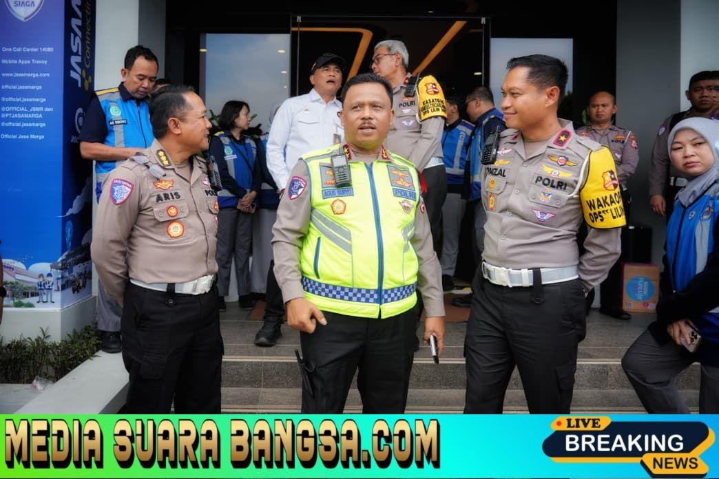 Kapolri dan Menhub Tinjau Kesiapan Pengamanan Nataru di JMTC Bekasi