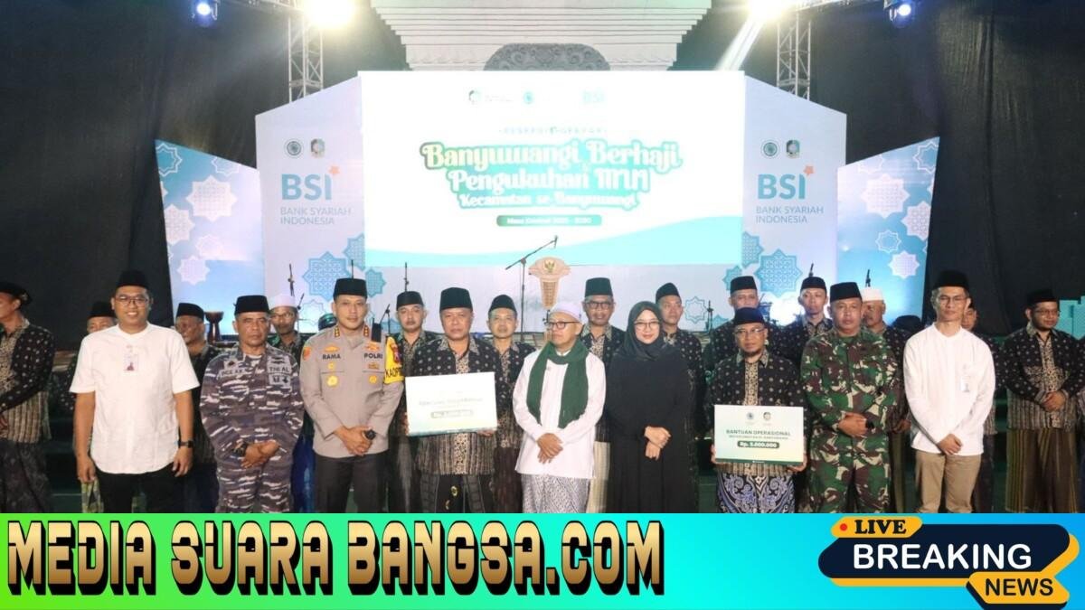 Dari Gesibu Blambangan, Arah Baru Keumatan Banyuwangi Dikukuhkan: MUI Resmi Bertugas, Program “Banyuwangi Berhaji” Diluncurkan