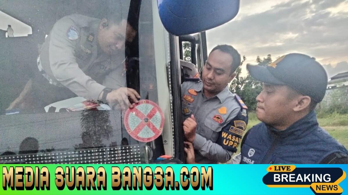 Jelang Nataru Ditlantas Polda Jatim Gelar Ramcheck di PO Bus