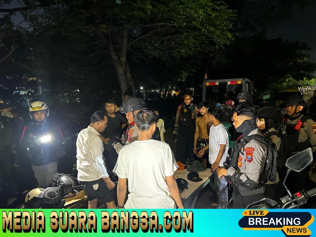 Operasi Lilin Semeru Polda Jatim Intensifkan Patroli Malam Jelang Nataru