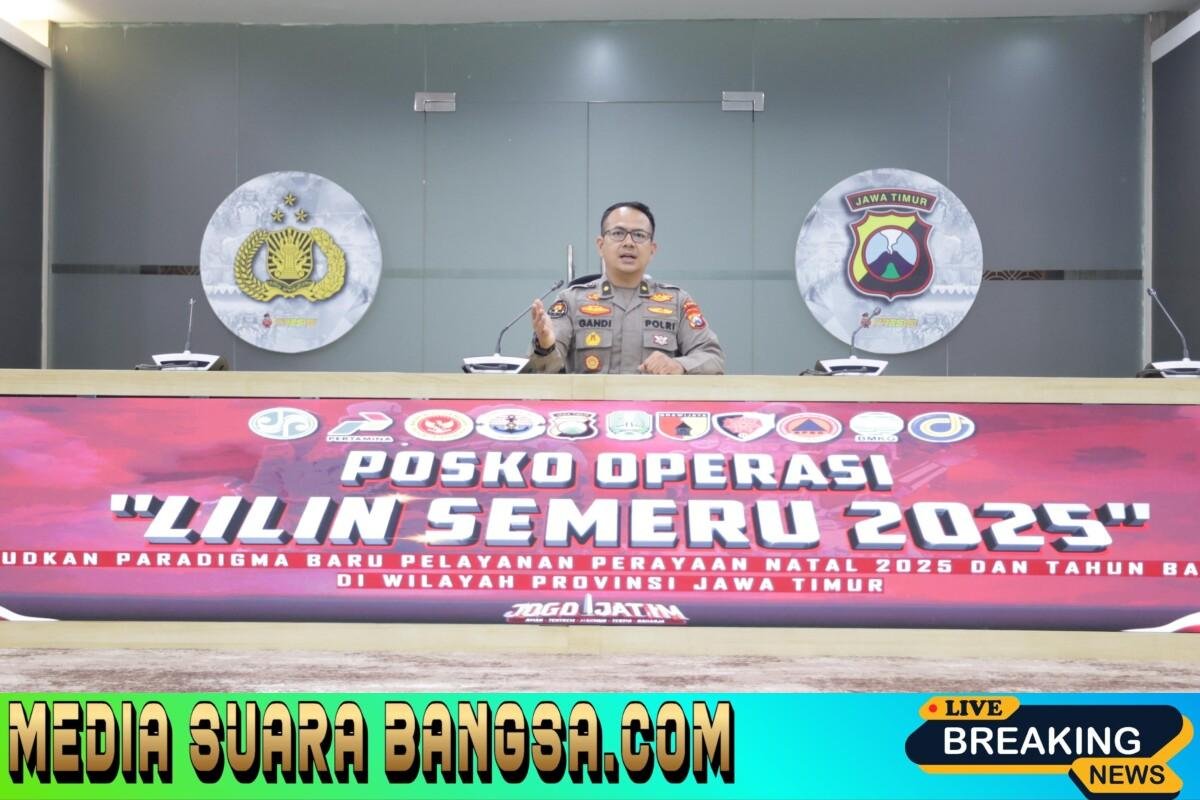 Polda Jatim Sampaikan Update Arus Lalu Lintas Hari Keempat Operasi Lilin Semeru 2025