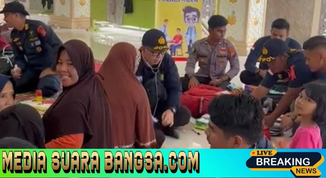 Polri Gelar Bakti Kesehatan di Sumbar untuk 222 Orang